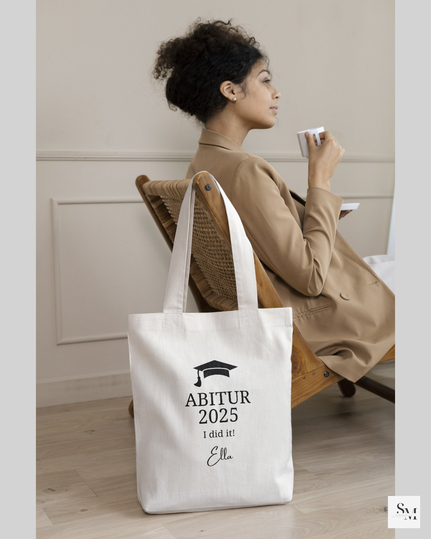 Abitur Geschenk 2025 | Personalisierter Jutebeutel | Abitur bestanden | Abschluss Geschenk | Glückwunsch Abitur | Geschenk Abi | Stoffbeutel