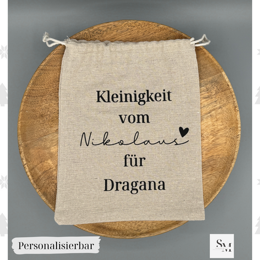 Nikolaussäckchen | Nikolausbeutel | Personalisierbar | Geschenksäckchen | Nikolaus - Perfekt für kleine Geschenke