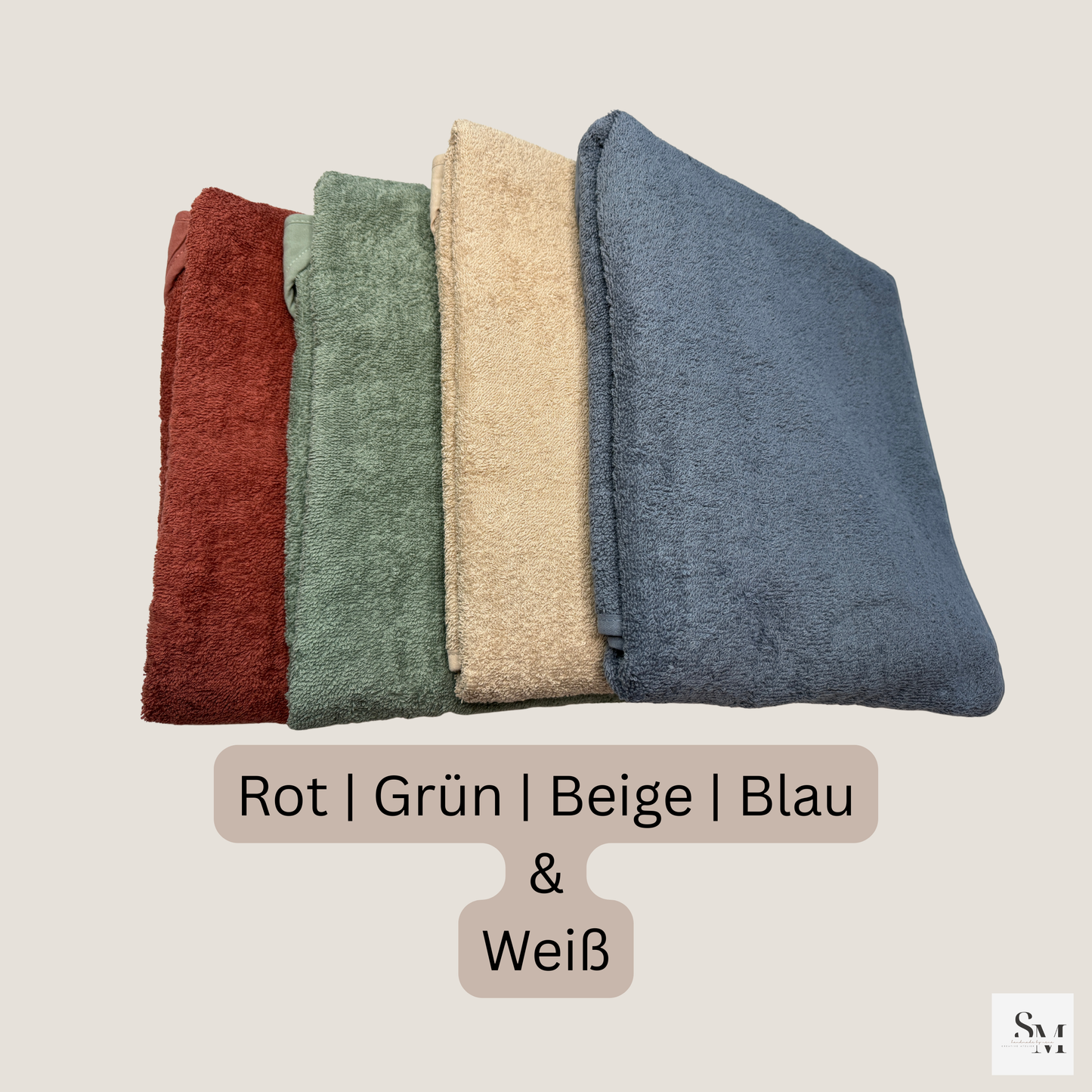 Taufhandtuch bestickt mit Kreuz | personalisiertes Kapuzenhandtuch zur Taufe, Geschenk Taufe Mädchen & Junge christliche Tauferinnerung Baby