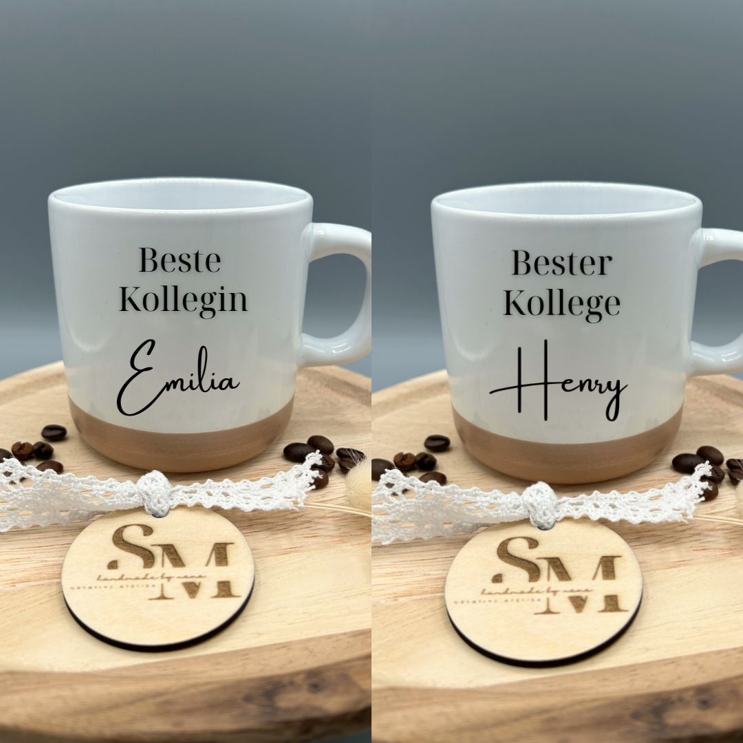 Personalisierte Tasse | Geschenk für Bester Kollege / Beste Kollegin | Lieblings Kollege | Lieblings Kollegin | Abschiedsgeschenk | Becher